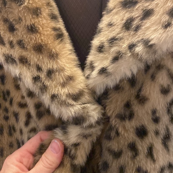 Vintage faux fur leopard coat - Picture 4 of 4